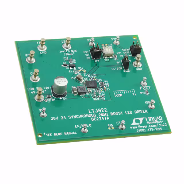 DC2247A Analog Devices Inc.  Cartes d'évaluation - Pilotes LED